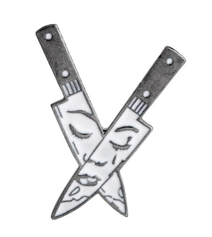 Dagger Face Pin