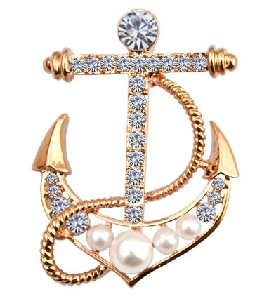 Anchor brooch clearance