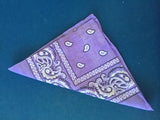 Cotton blend, paisley print do-rag  for your rockabilly hair