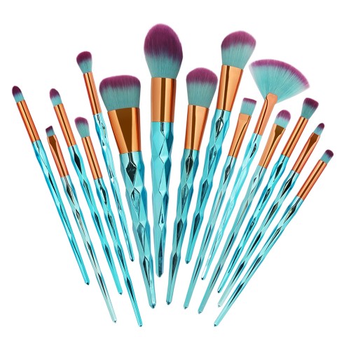 Blue Unicorn Brush Set