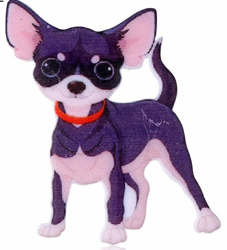 Chihuahua Brooch