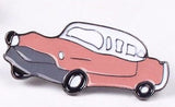 Cool Car Lapel Pin Rockabilly Retro Pinup