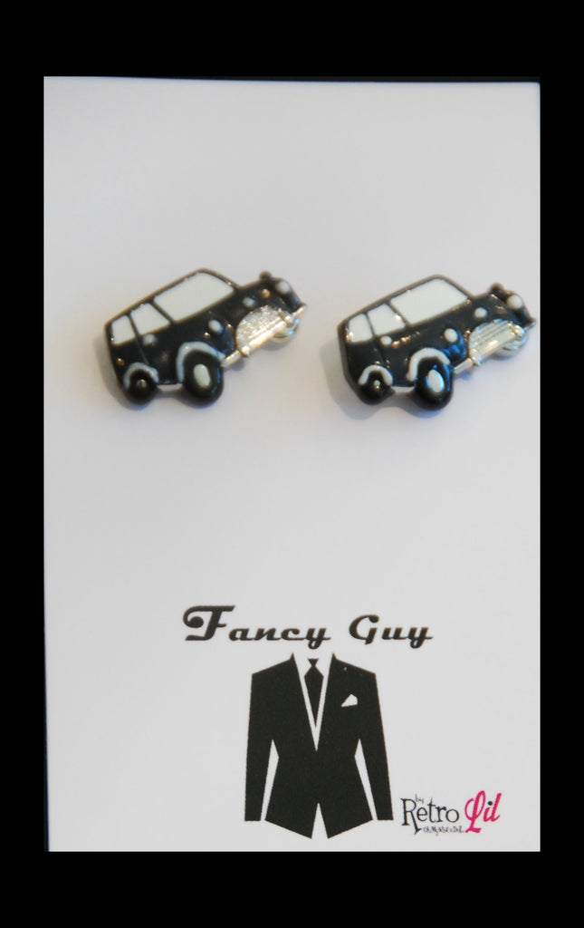 Mini Cufflinks - Fancy Guy by Retro Lil