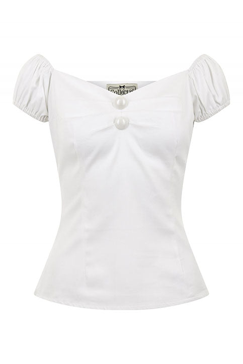 Dolores Top White