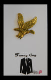 Gold Eagle Lapel Pin - Fancy Guy by Retro Lil