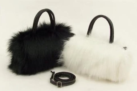 Faux Fur Handbag