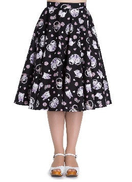 Hell Bunny Amelia 50s Swing Skirt Rockabilly Retro Pinup