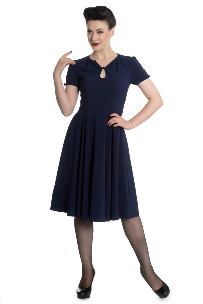 Hell Bunny Riley Dress Rockabilly Retro Pinup