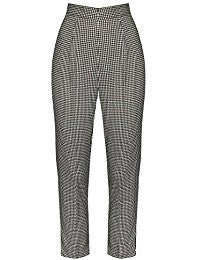 Hell Bunny Parker Cigarette Trousers Rockabilly Retro Pinup