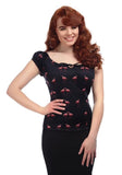 Lorena Winter Flamingo Top