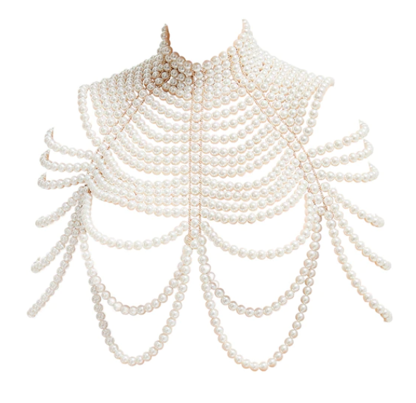 Pearl Shawl Cape