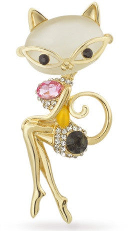 Purrfect Pinup Brooch