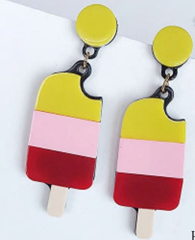 Popsicle Drop Earrings
