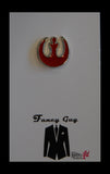 Rebel Red Lapel Pin - Fancy Guy by Retro Lil