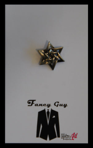 Star Lapel Pin - Fancy Guy by Retro Lil