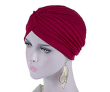 Wine Red vintage style turban